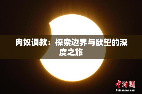 肉奴调教：探索边界与欲望的深度之旅