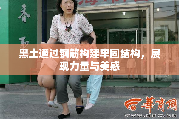 黑土通过钢筋构建牢固结构，展现力量与美感