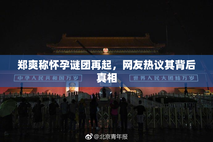 郑爽称怀孕谜团再起，网友热议其背后真相