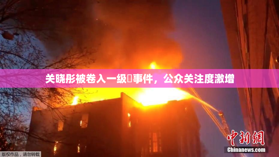 关晓彤被卷入一级婬事件，公众关注度激增