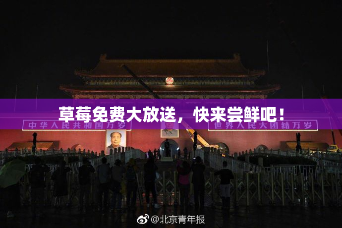 草莓免费大放送，快来尝鲜吧！