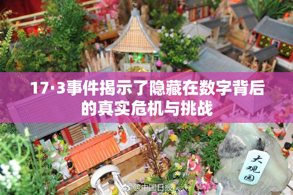 17·3事件揭示了隐藏在数字背后的真实危机与挑战