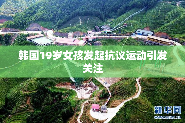 韩国19岁女孩发起抗议运动引发关注