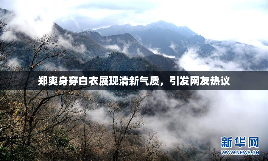 郑爽身穿白衣展现清新气质，引发网友热议