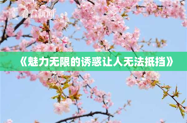 《魅力无限的诱惑让人无法抵挡》