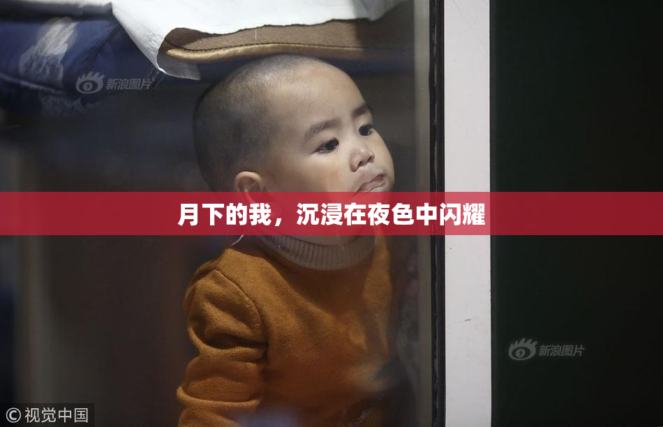 月下的我，沉浸在夜色中闪耀