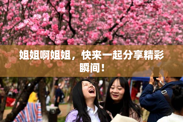 姐姐啊姐姐，快来一起分享精彩瞬间！