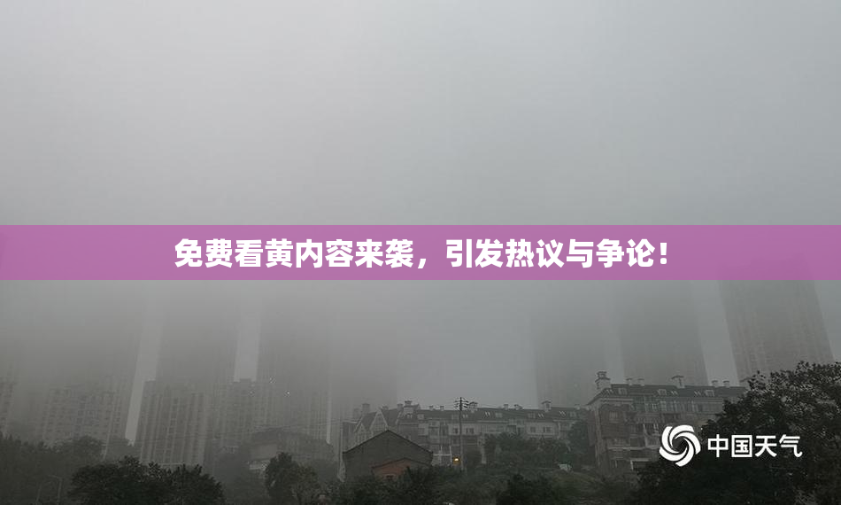 免费看黄内容来袭，引发热议与争论！