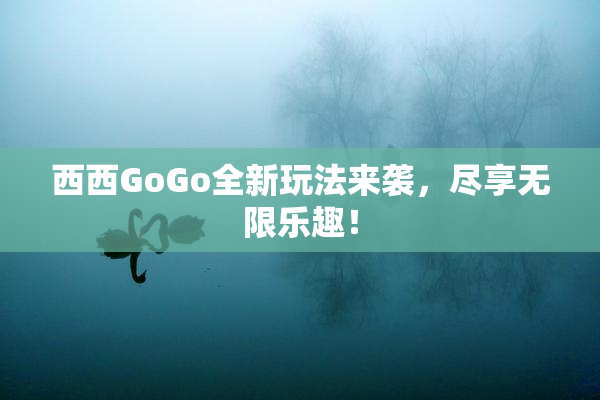 西西GoGo全新玩法来袭，尽享无限乐趣！