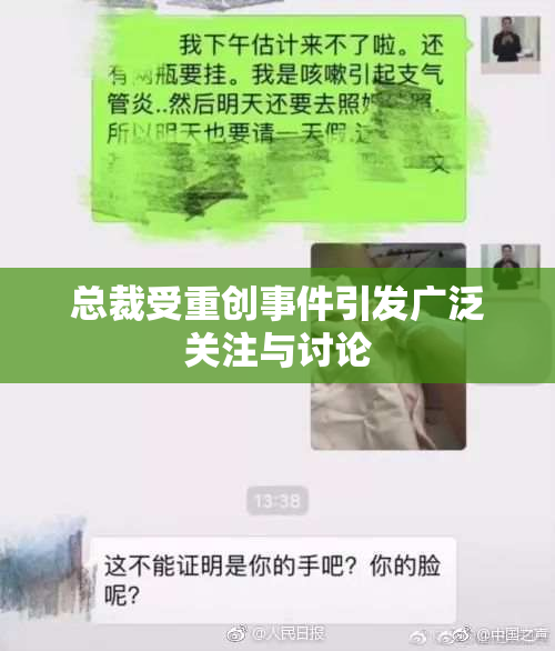 总裁受重创事件引发广泛关注与讨论