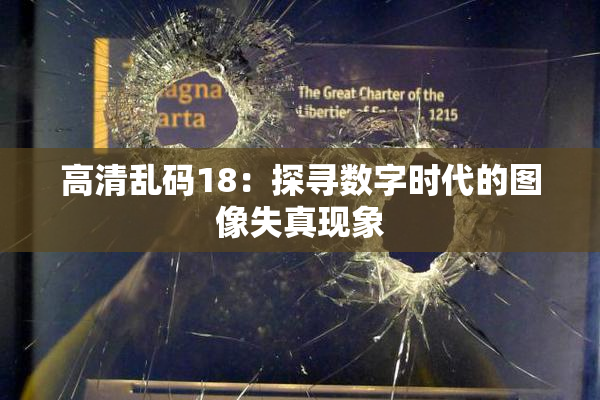 高清乱码18：探寻数字时代的图像失真现象