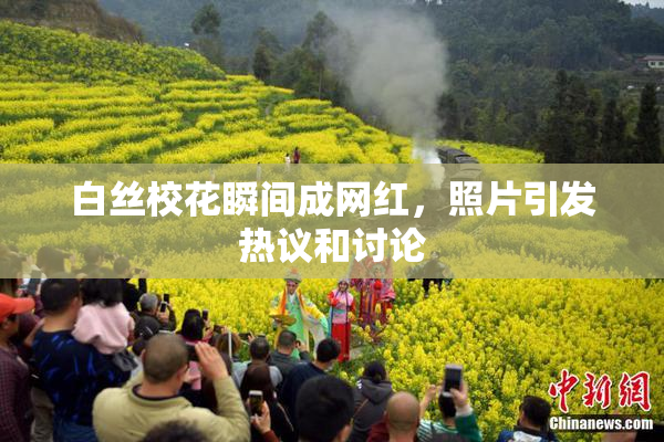 白丝校花瞬间成网红，照片引发热议和讨论