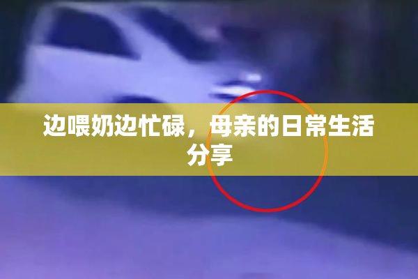 边喂奶边忙碌，母亲的日常生活分享