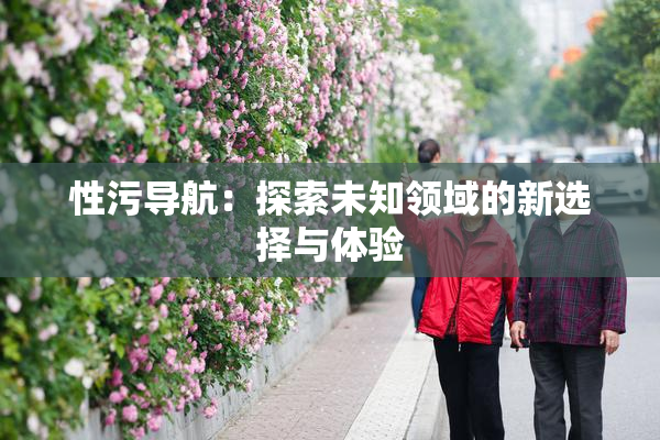 性污导航：探索未知领域的新选择与体验