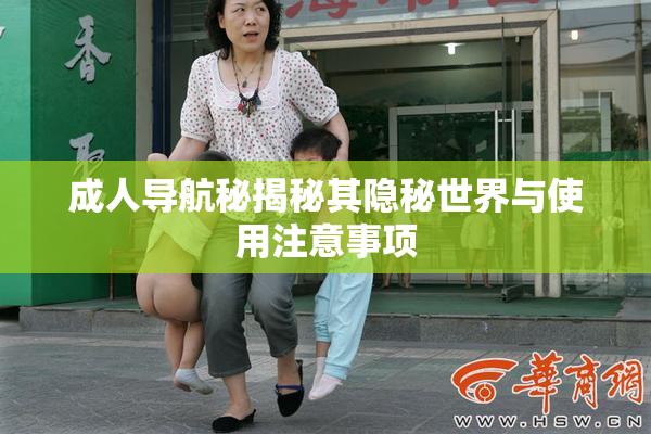 成人导航秘揭秘其隐秘世界与使用注意事项