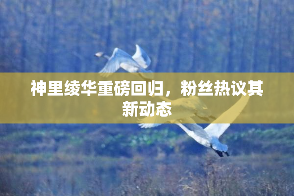 神里绫华重磅回归，粉丝热议其新动态