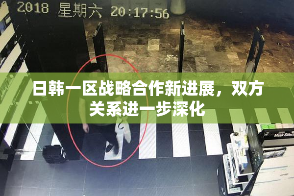日韩一区战略合作新进展，双方关系进一步深化