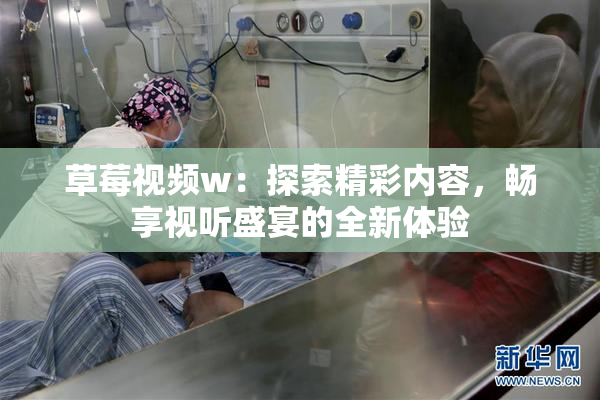 草莓视频w：探索精彩内容，畅享视听盛宴的全新体验