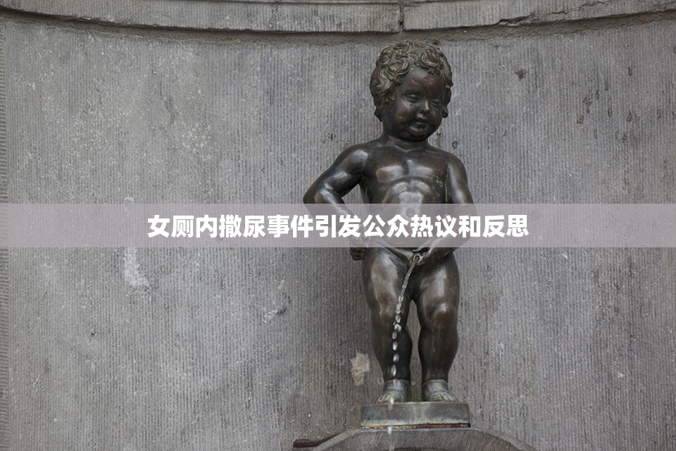 女厕内撒尿事件引发公众热议和反思