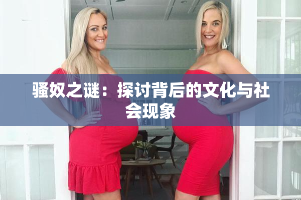 骚奴之谜：探讨背后的文化与社会现象
