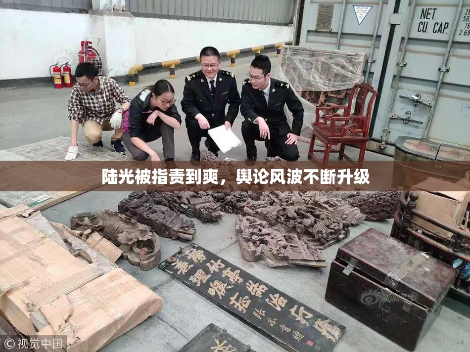 陆光被指责到爽，舆论风波不断升级