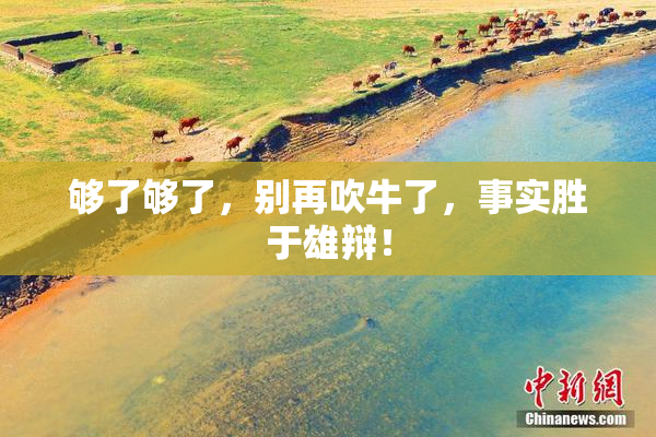 够了够了，别再吹牛了，事实胜于雄辩！