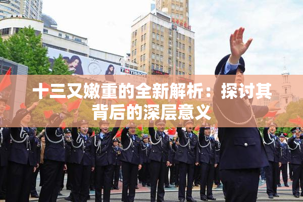 十三又嫩重的全新解析：探讨其背后的深层意义