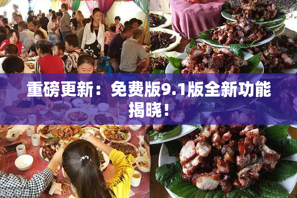 重磅更新：免费版9.1版全新功能揭晓！