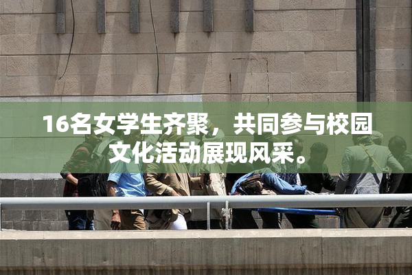 16名女学生齐聚，共同参与校园文化活动展现风采。