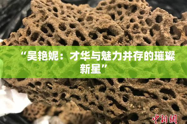 “吴艳妮：才华与魅力并存的璀璨新星”