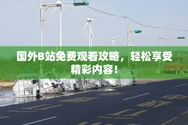 国外B站免费观看攻略，轻松享受精彩内容！