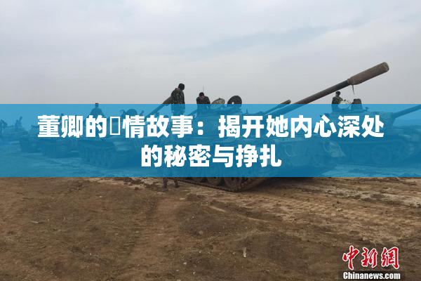 董卿的婬情故事：揭开她内心深处的秘密与挣扎