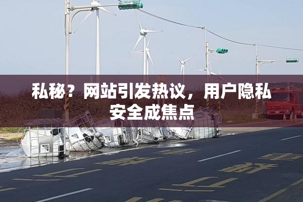 私秘？网站引发热议，用户隐私安全成焦点