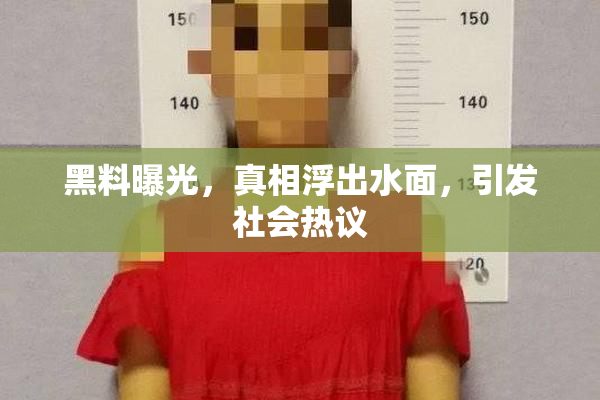黑料曝光，真相浮出水面，引发社会热议
