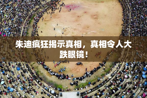 朱迪疯狂揭示真相，真相令人大跌眼镜！