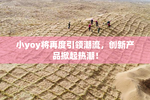 小yoy将再度引领潮流，创新产品掀起热潮！