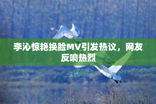 李沁惊艳换脸MV引发热议，网友反响热烈