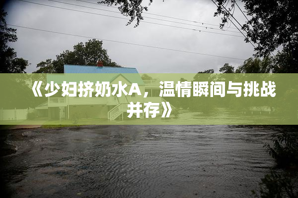 《少妇挤奶水A，温情瞬间与挑战并存》
